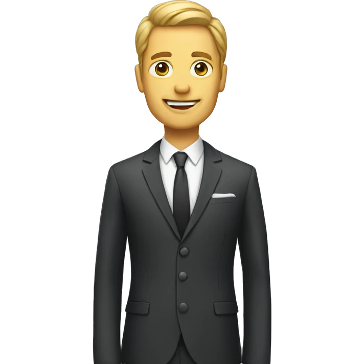 Man in suit  emoji