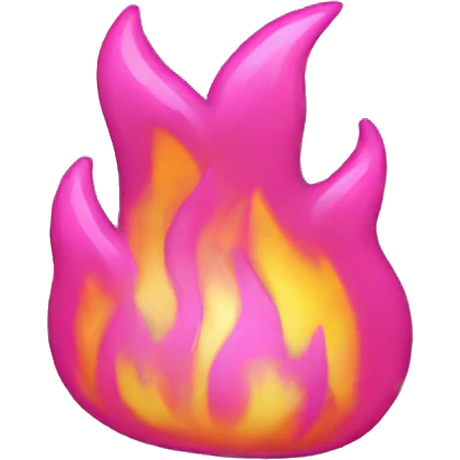 pink fire emoji