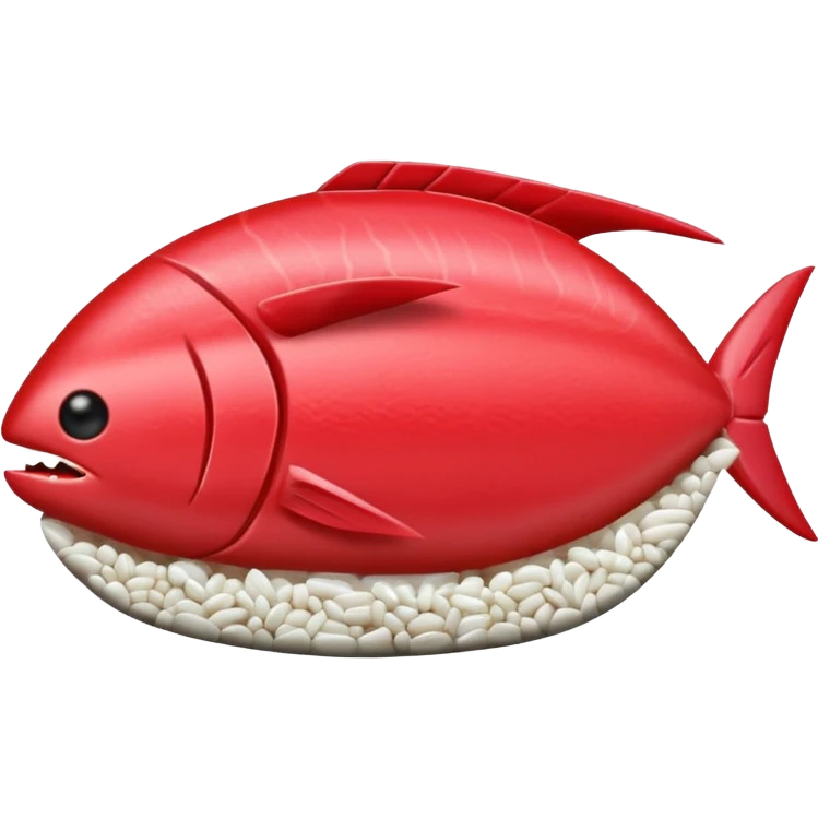 tuna sushi emoji