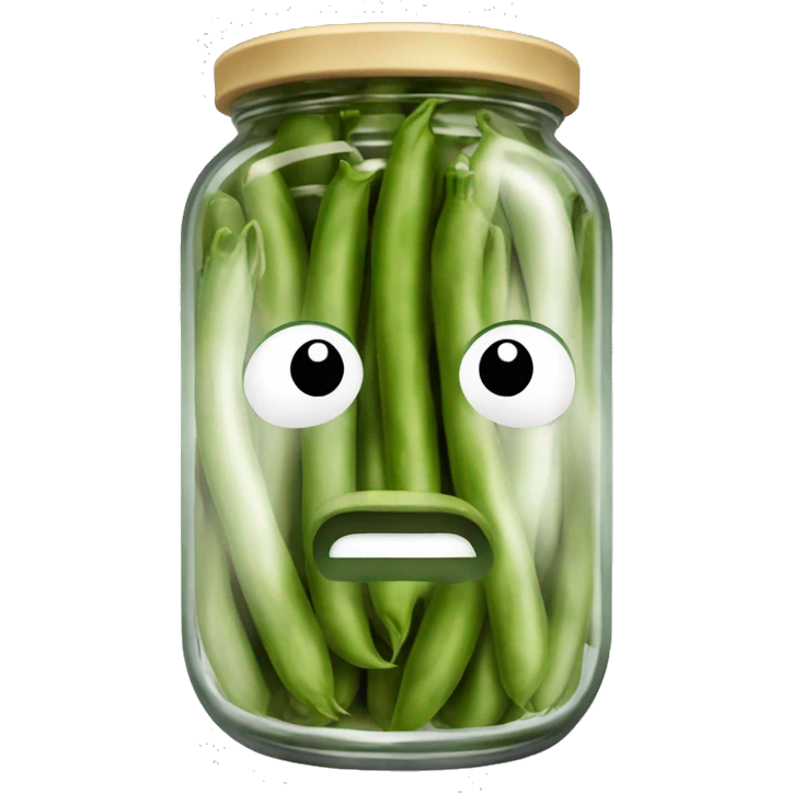 Pickled green beans emoji