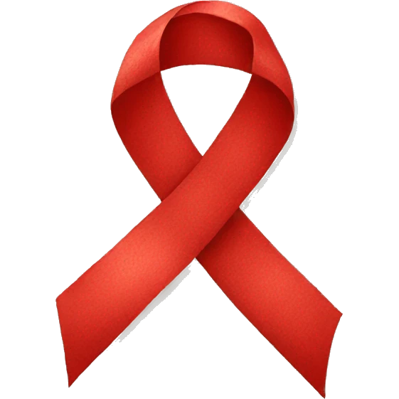Red ribbon emoji