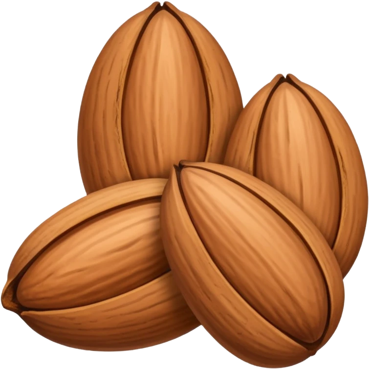 3 almonds emoji