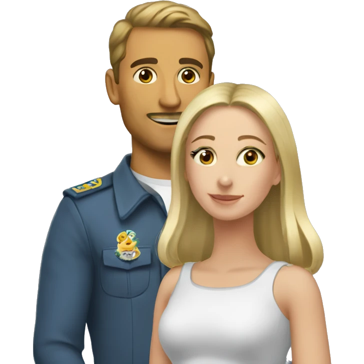 Петя и жюстина  emoji