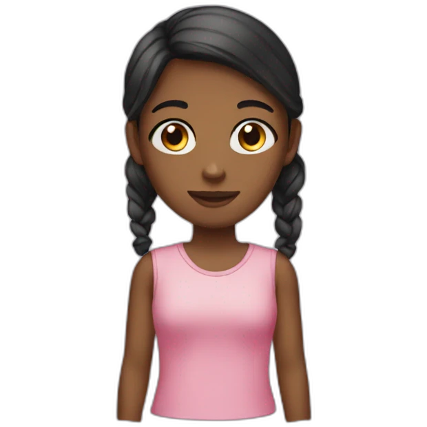 A girl  emoji