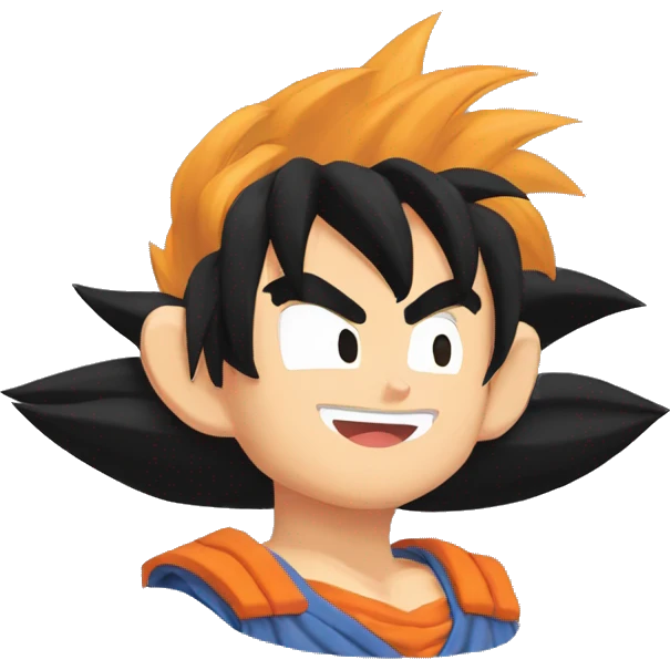 Son goku amoureux emoji