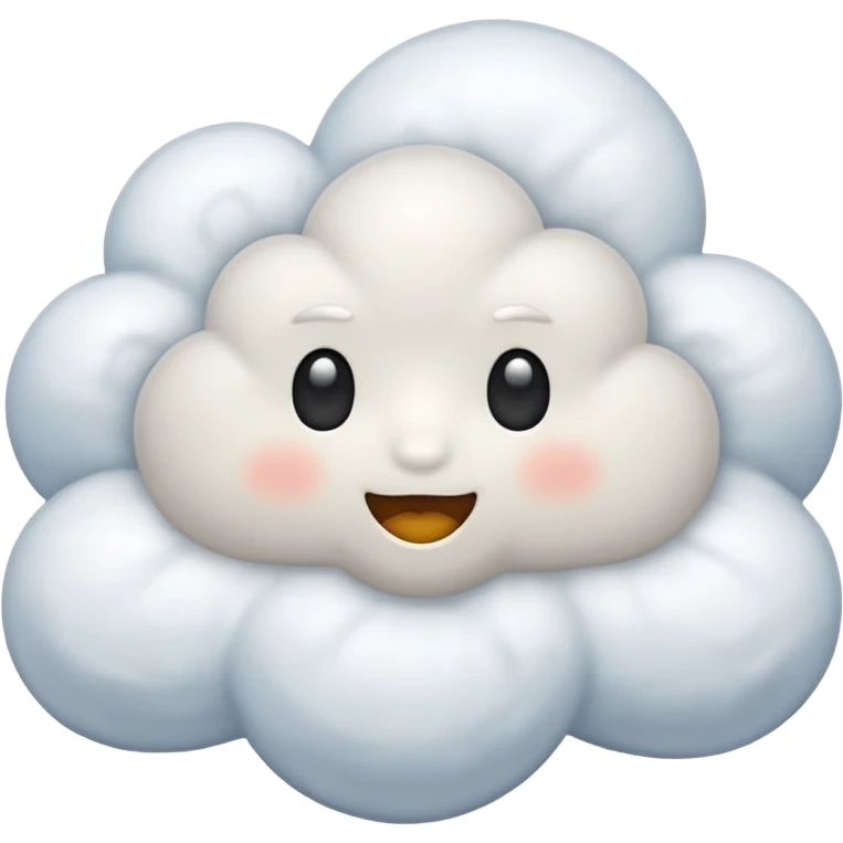Thinking cloud emoji