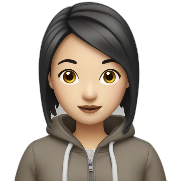 memoji asian girl emoji