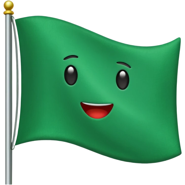 green flag emoji