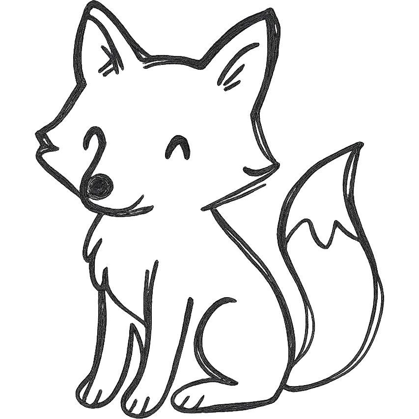 cute fox emoji