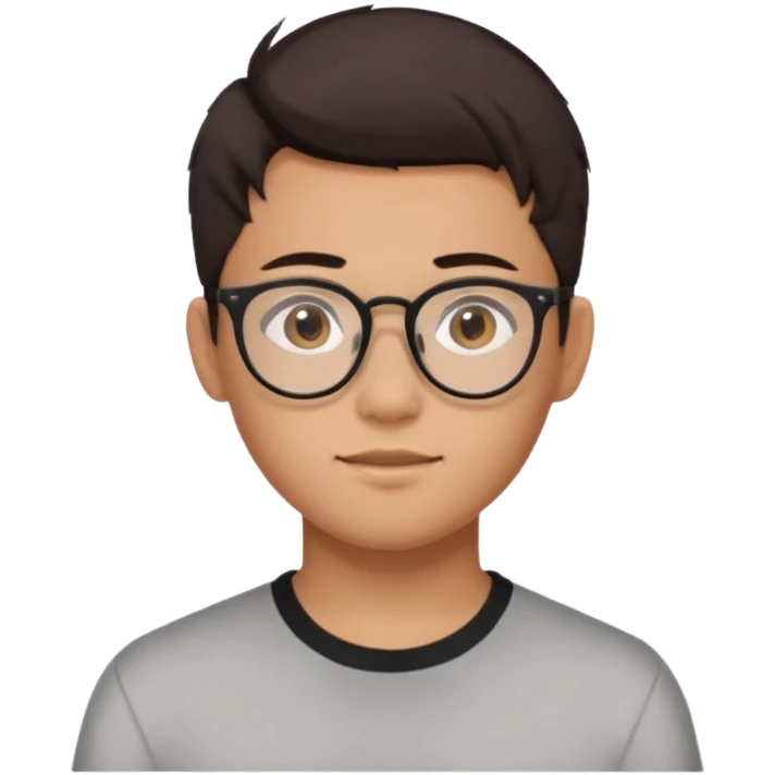 Makena 19 years old boy he’s asian and he wearing a glass he has a dark brown hair and brown eyes he has long but not very long hair maybe he has Undercut emoji