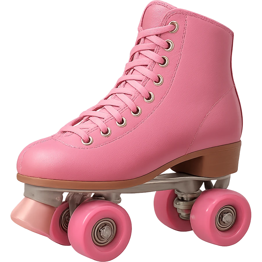 pink roller skate emoji