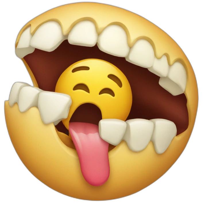 Bite emoji