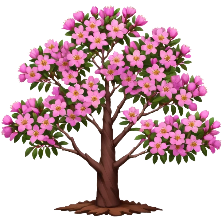 crape myrtle tree emoji