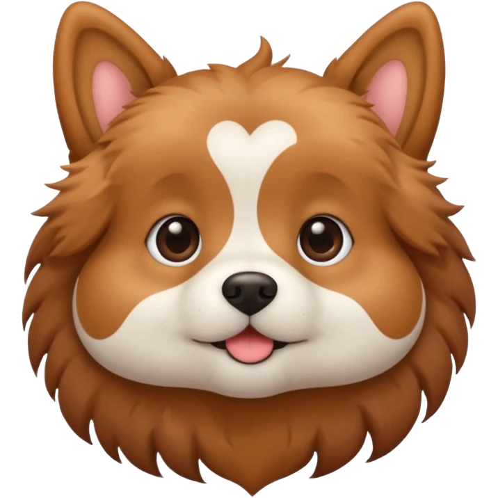 cute dog in vast universe emoji