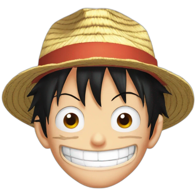 monkey d luffy emoji