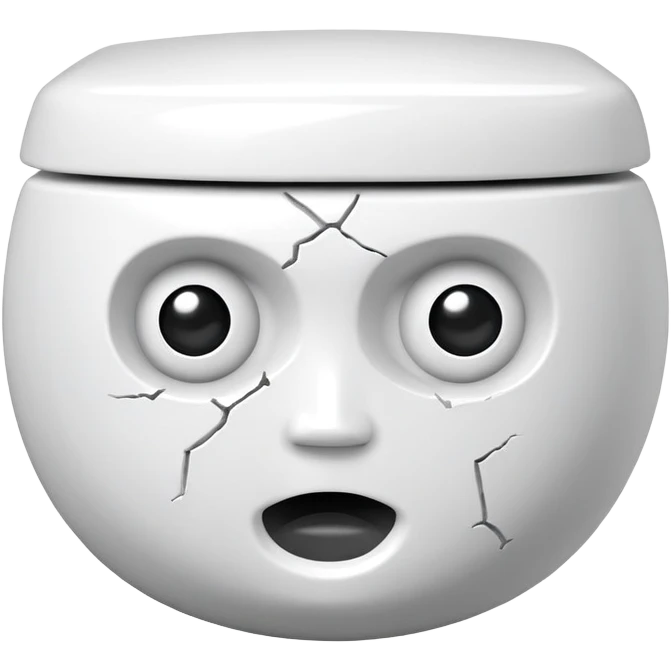 Skibidi Toilet with a face emoji