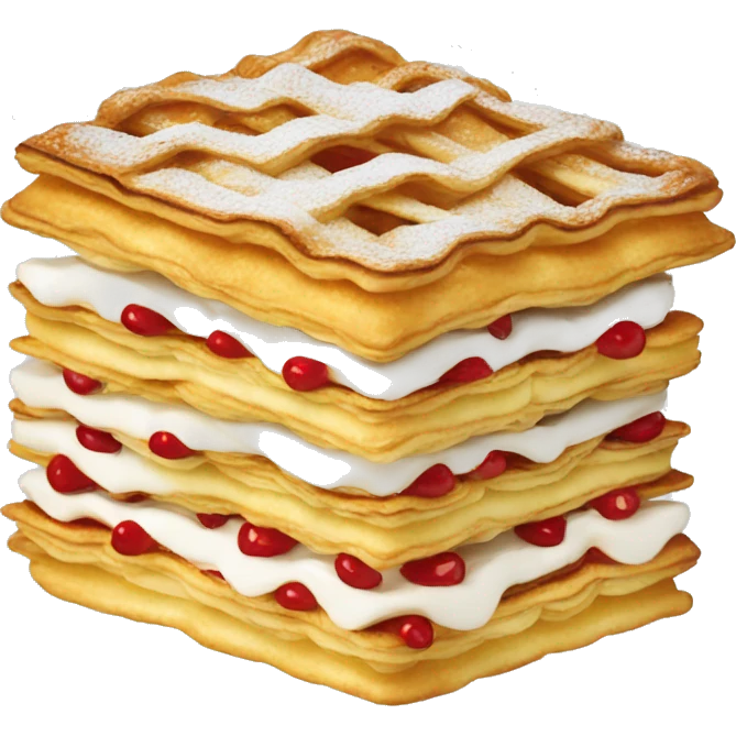 mille feuilles emoji