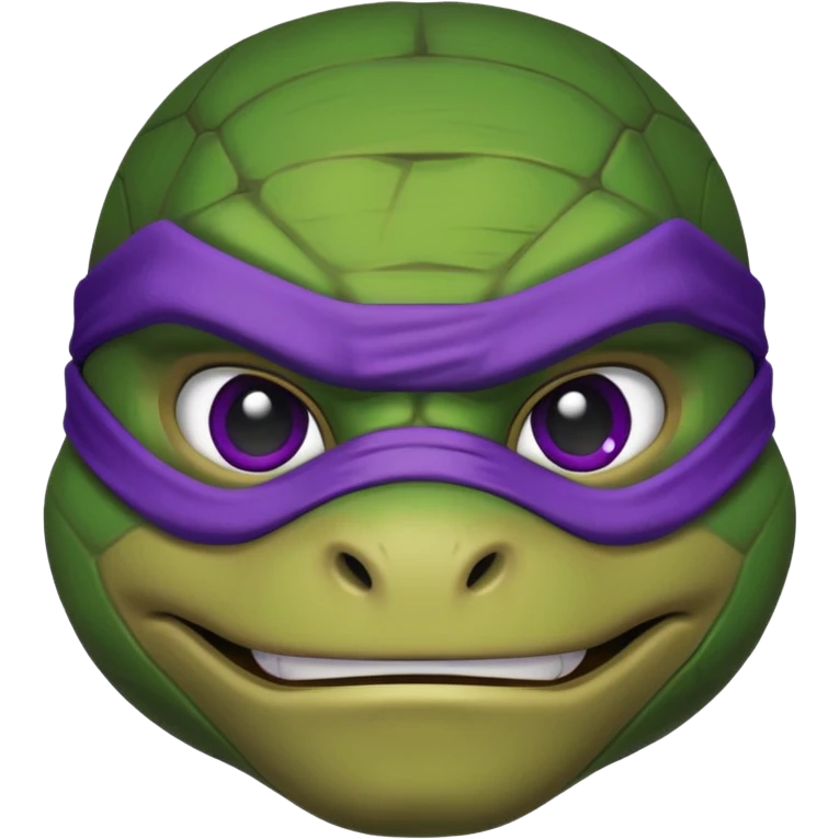 generate the face of a ninja turtle emoji