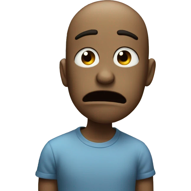 blowing air sad face emoji