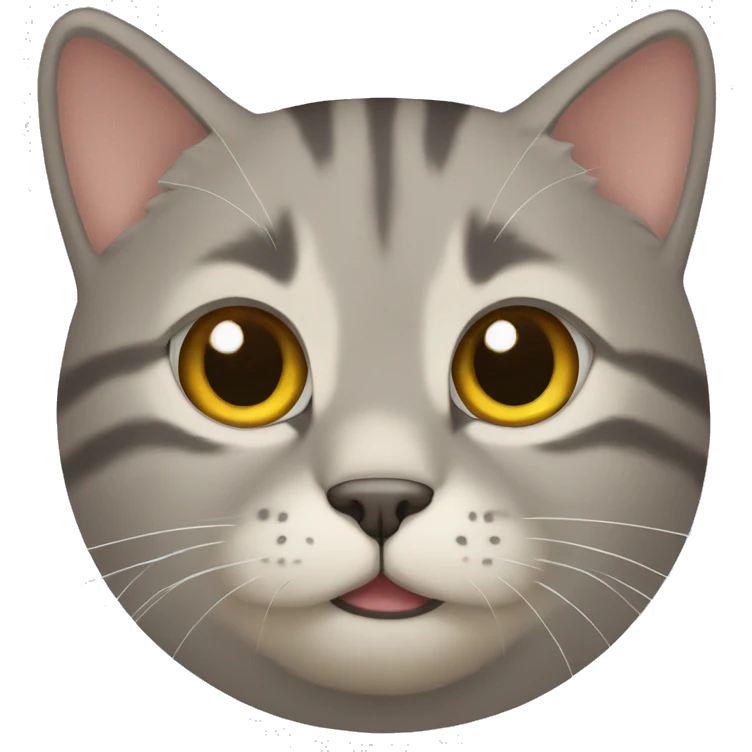 Un gato encima de un perro emoji