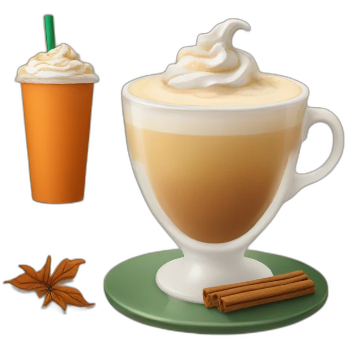 starbucks-pumpkin-cream-chai-tea-latte emoji