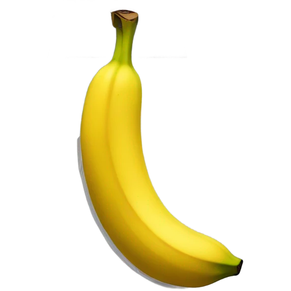 A banana that is duct taped to a wall emoji