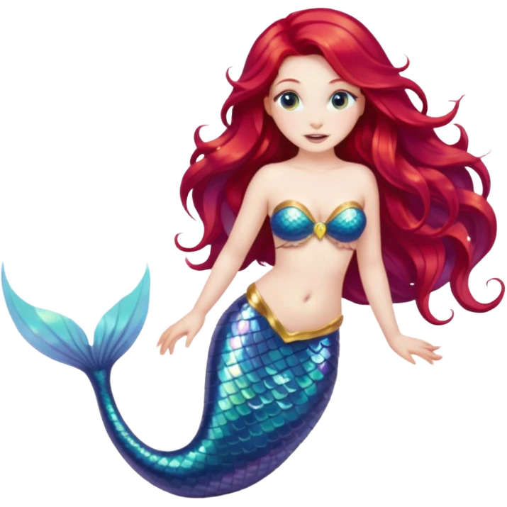 Sexy mermaid  emoji