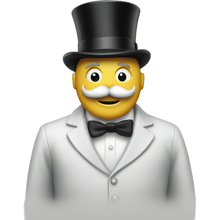 Monopoly man Norway emoji