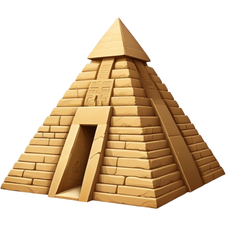 Pirámide de egipto emoji