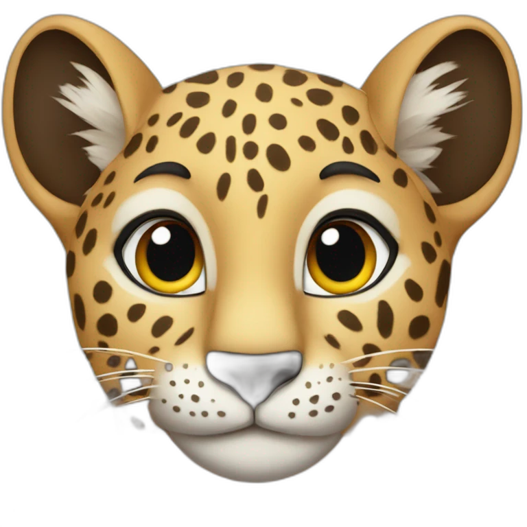 Kangourou léopard emoji
