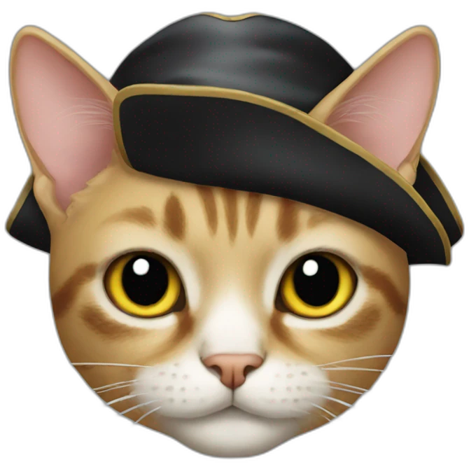 Pirate cat emoji
