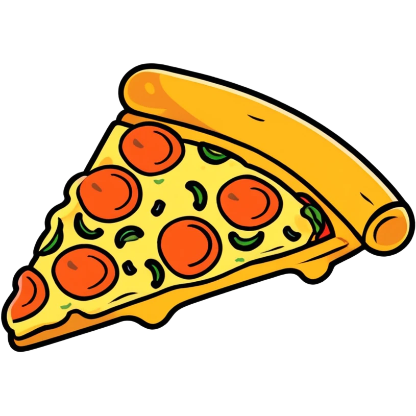 slice of pizza emoji