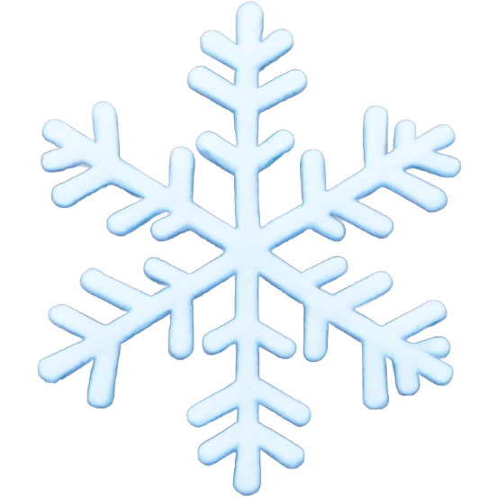 snow flake emoji