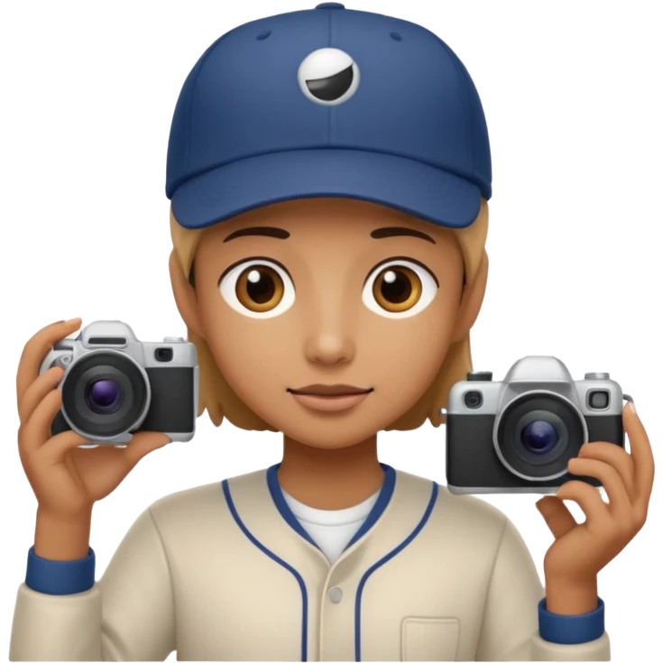 back of person taking a photograph emoji