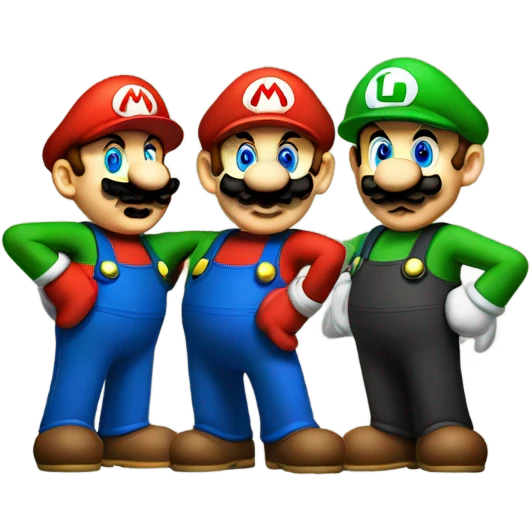 Mario & Luigi emoji