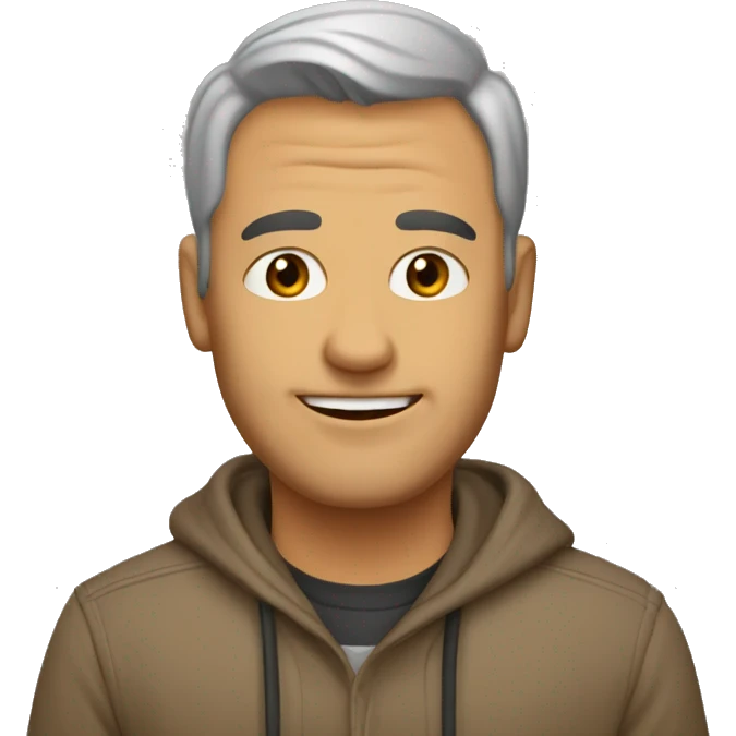 Бежевый свитер  emoji