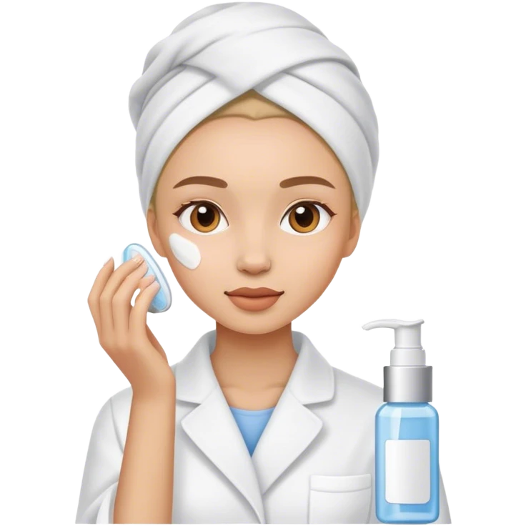 skin care girl emoji