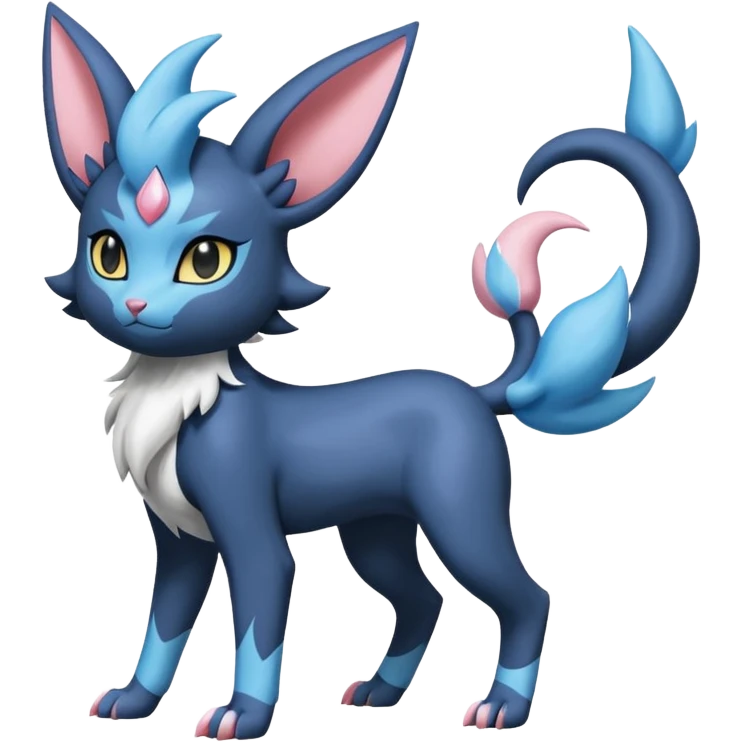 Luxray-Absol-Sylveon-Dewott-fusion emoji