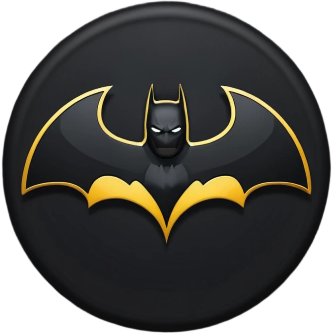 Crie emoji batman emoji