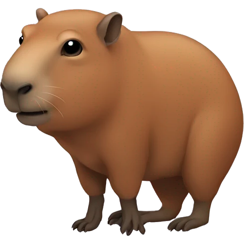 A capibara  emoji