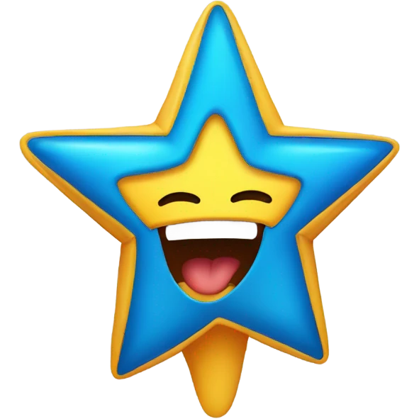 shouting star emoji