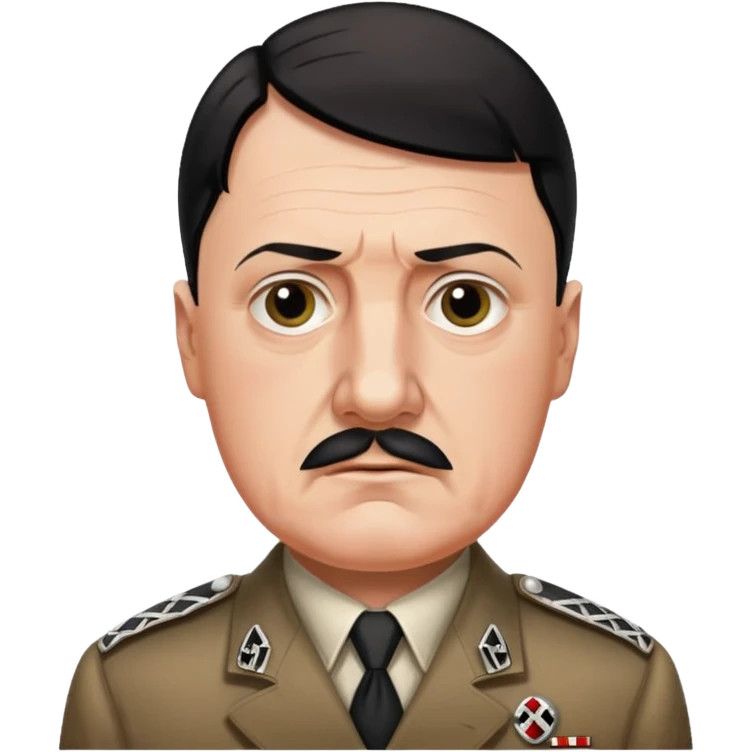 Adolph Hitler nazi emoji