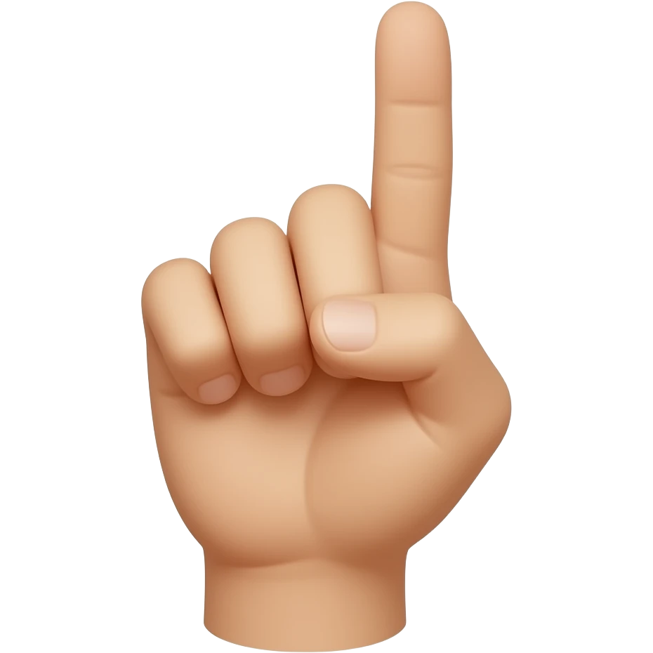 Create the yvl hand sign for me emoji