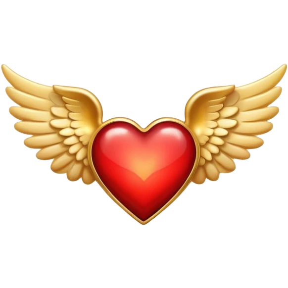 heart with angel wings emoji