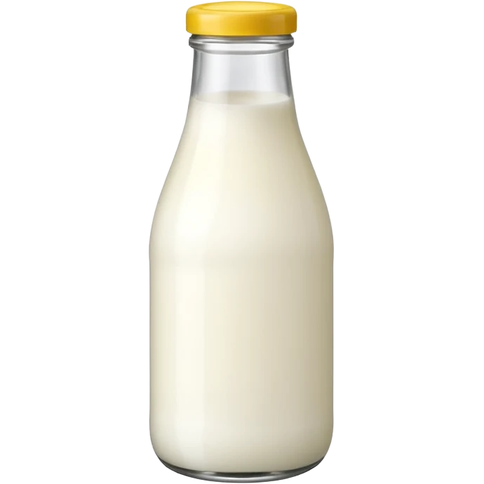 baby Milk bottle with yellow cap  emoji