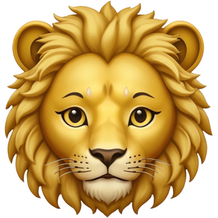 Human body lion face emoji