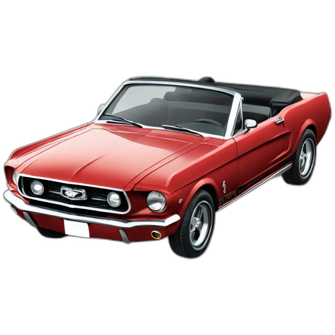 mustang cabriolet emoji