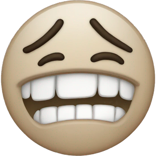 Stinky circle emoji