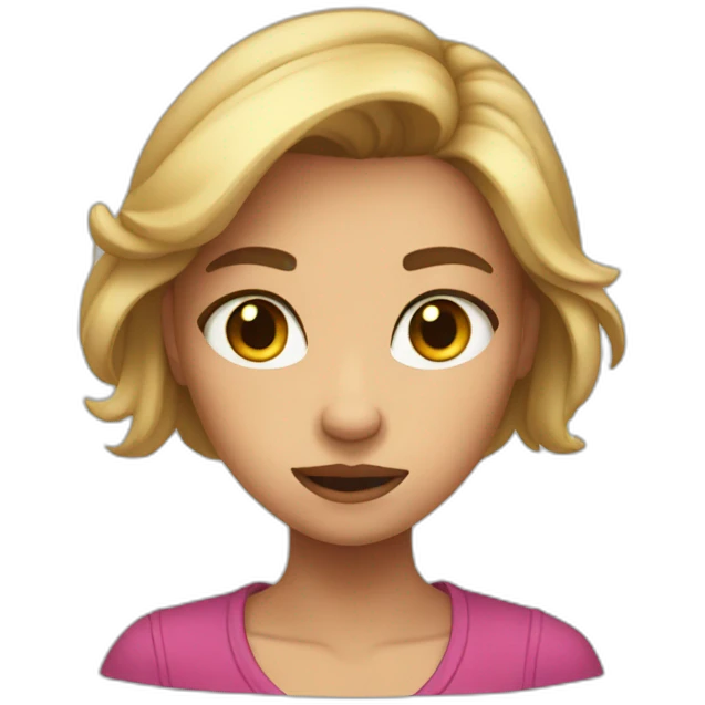 Bratty 13 year old girl emoji
