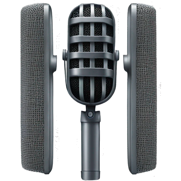 Neumann microphone emoji